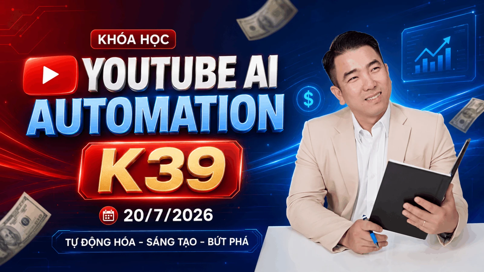 K39 YouTube Chuyên Sâu Zoom 4 ngày